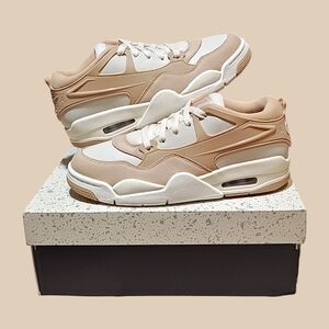 🚺 8½ US — Air Jordan 4 RM 2025 FQ7940-202 [HEMP/LIGHT OREWOOD BROWN-SAIL]